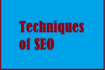 Techniques of SEO