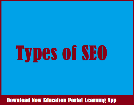 Types of SEO